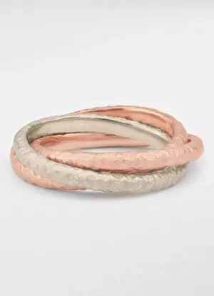 9ct Red Gold Russian Wedding Band