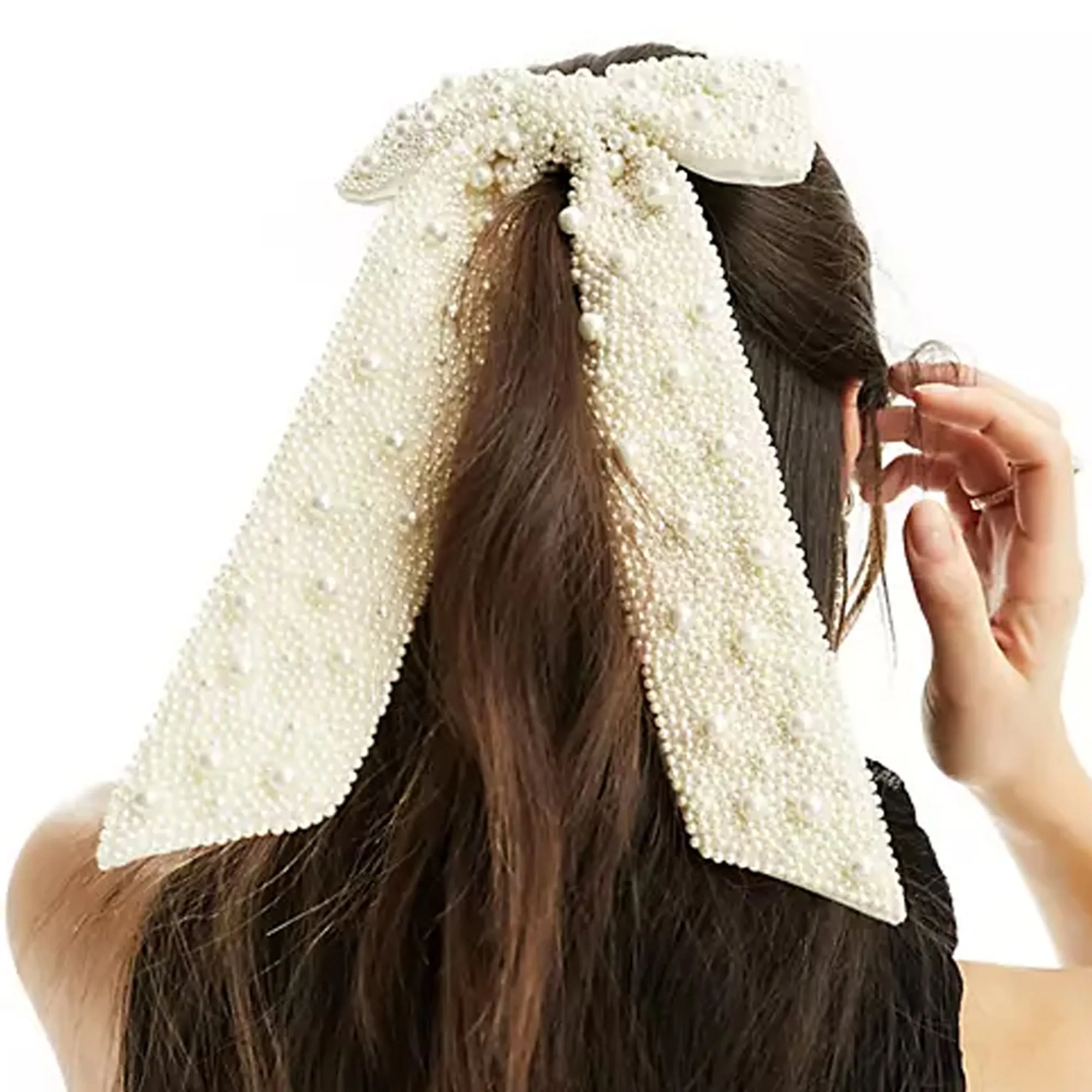 Accessorize London Women's Statement Pearl Hair Bow