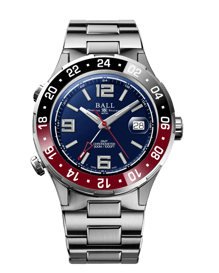 BALL Roadmaster Pilot GMT (40mm) DG3038B-S1C