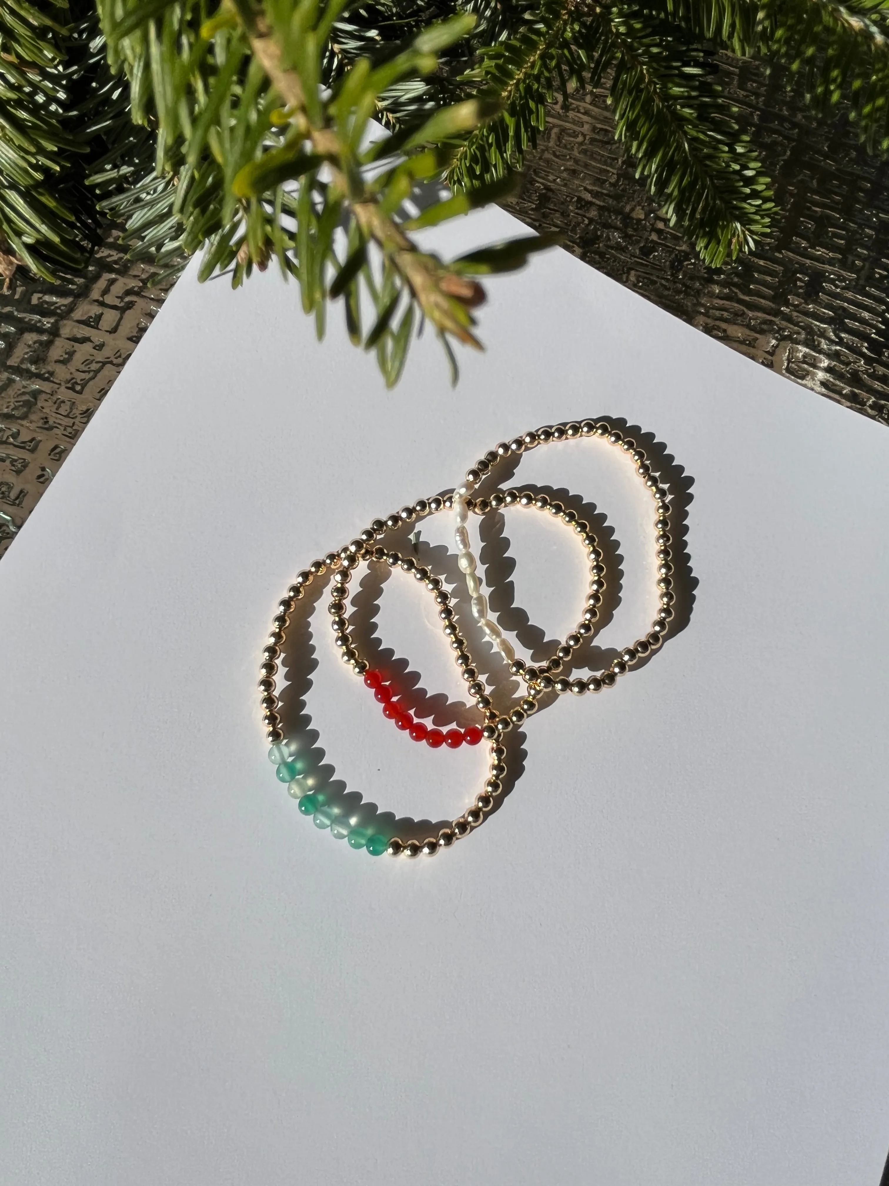 Birthstone Bracelet (single months)