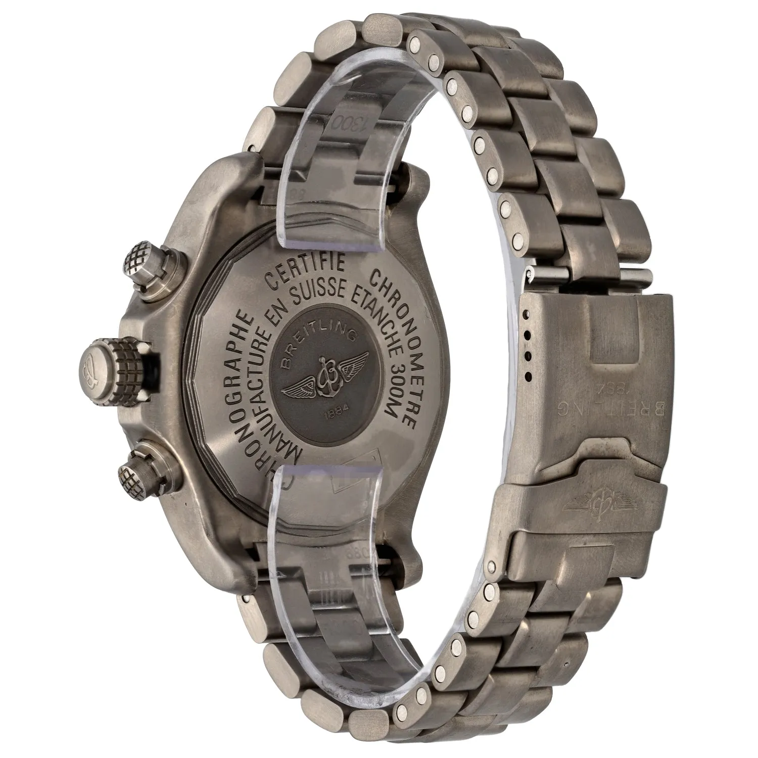 Breitling Avenger E13360 43mm Titanium Watch