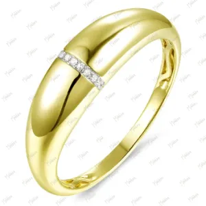 Diamond Dome Ring in US Size 6.5