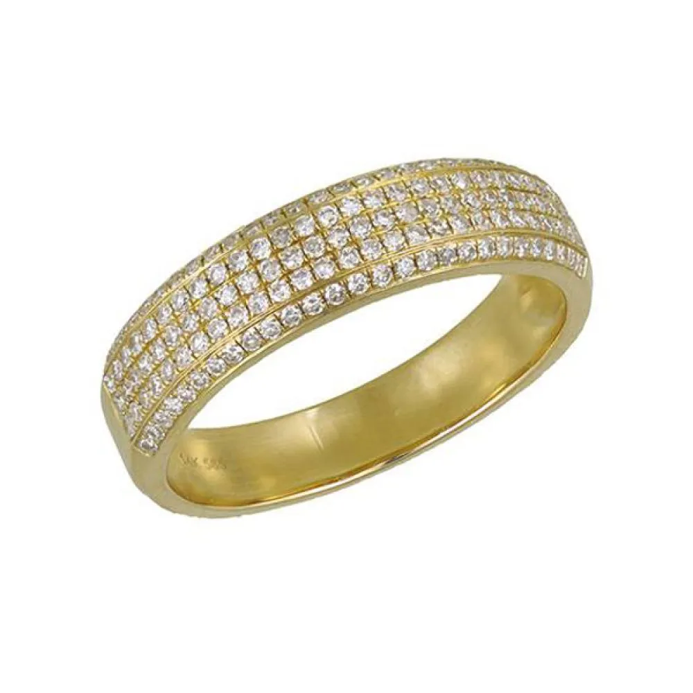 Diamond Paved Band Ring