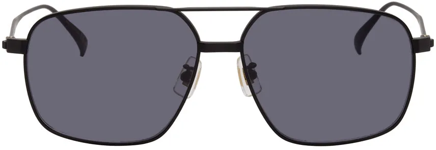 Dunhill Black Titanium Aviator Sunglasses