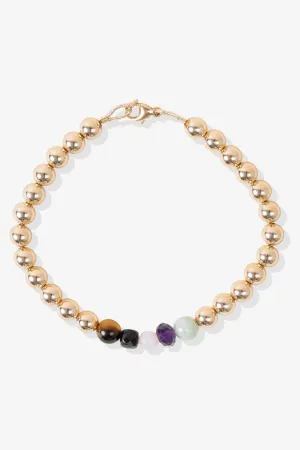 Grand Blessings Bracelet With REAL Gold Beads