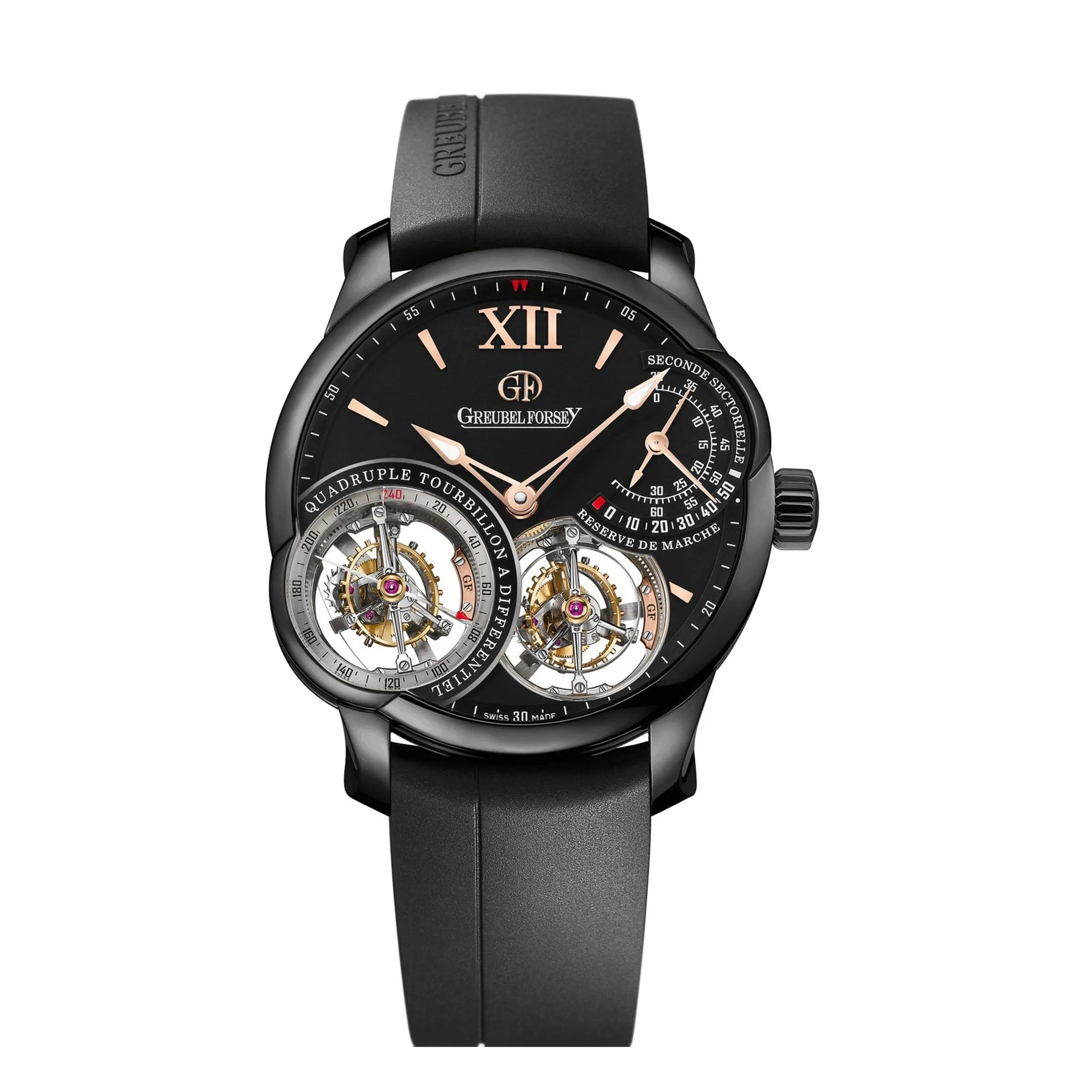 Greubel Forsey Quadruple Tourbillon Black Watch