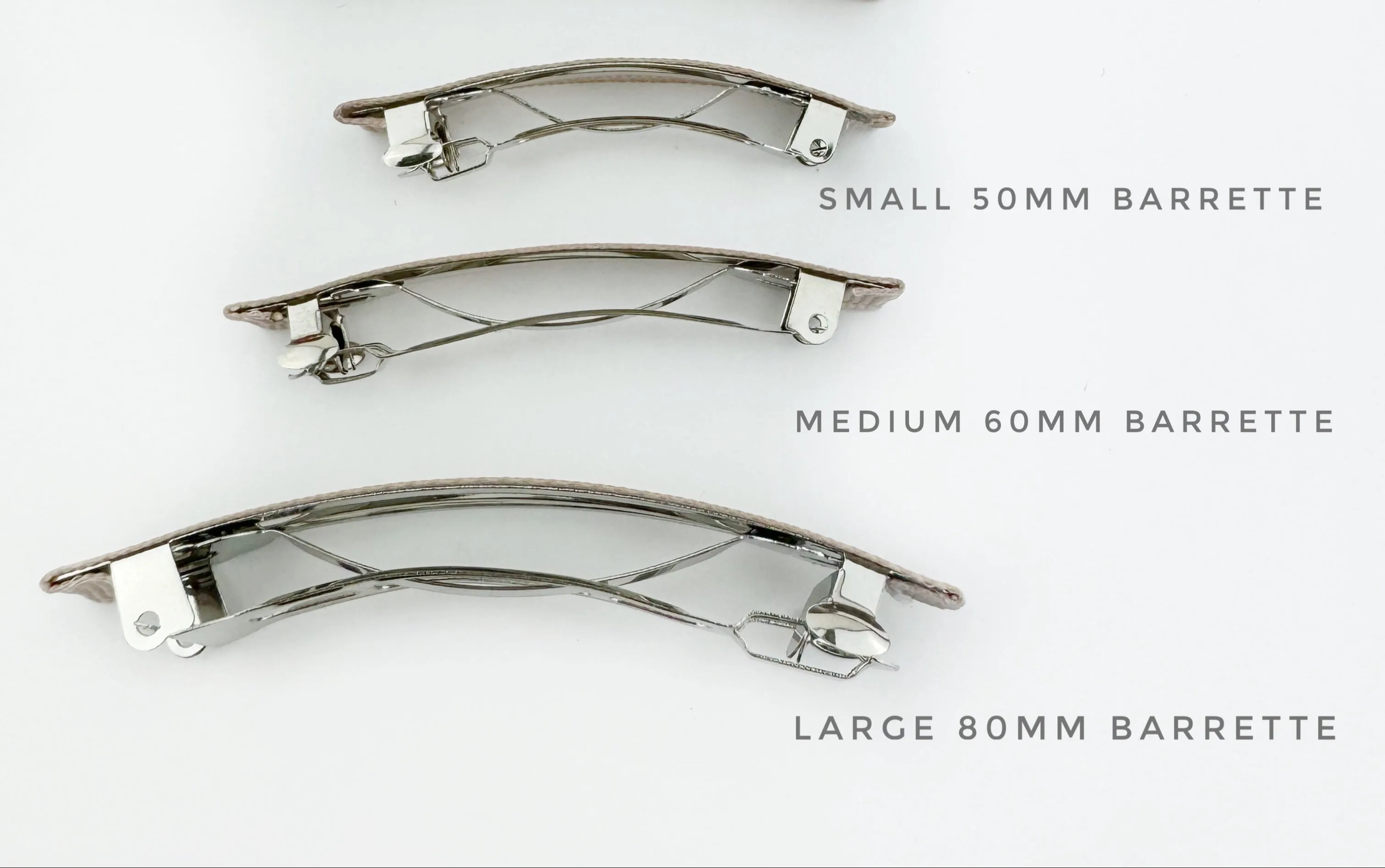 Long Satin Bow - Barrette or Standard Clip