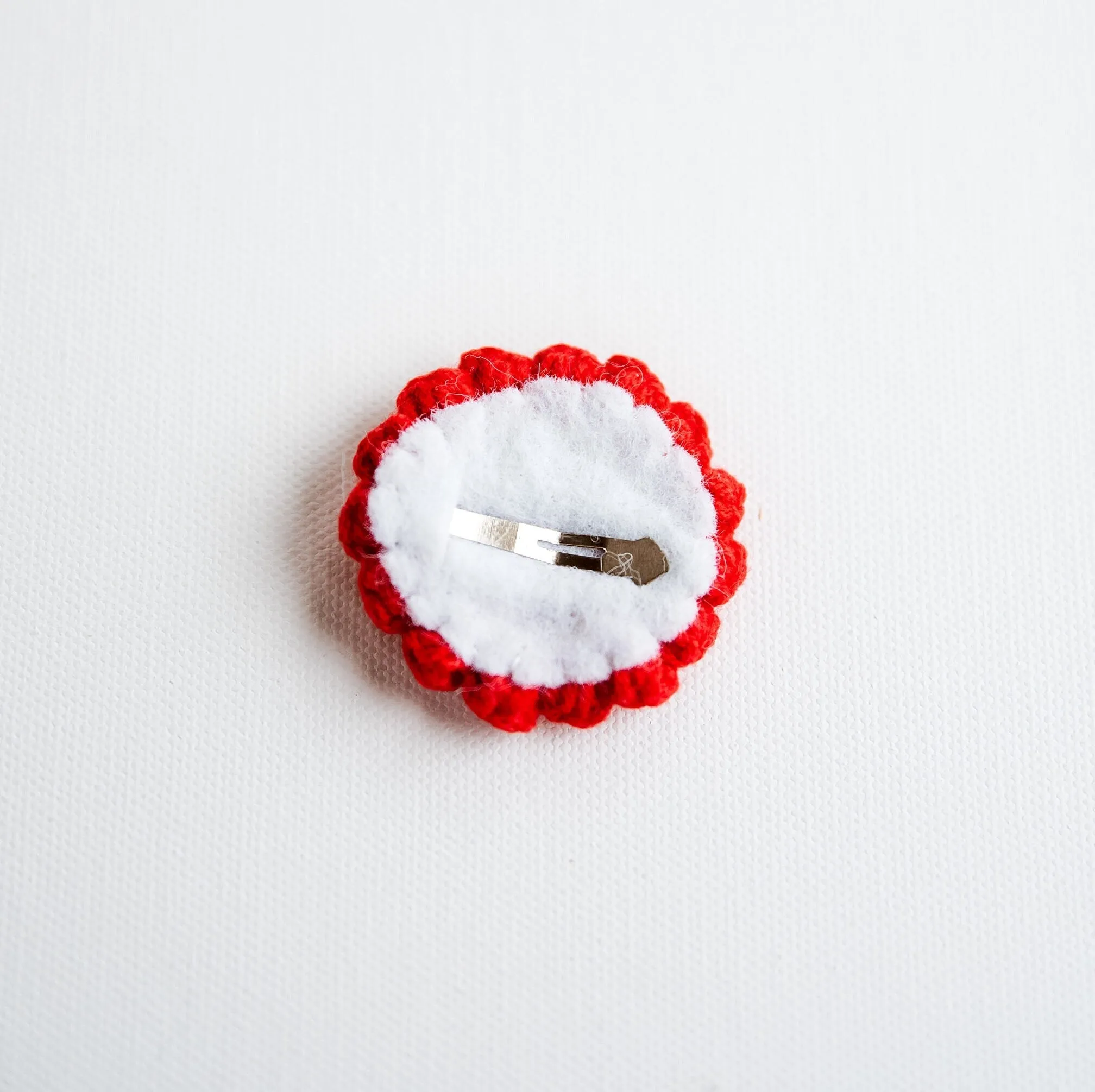 Mushroom and Strawberry Hair Clips