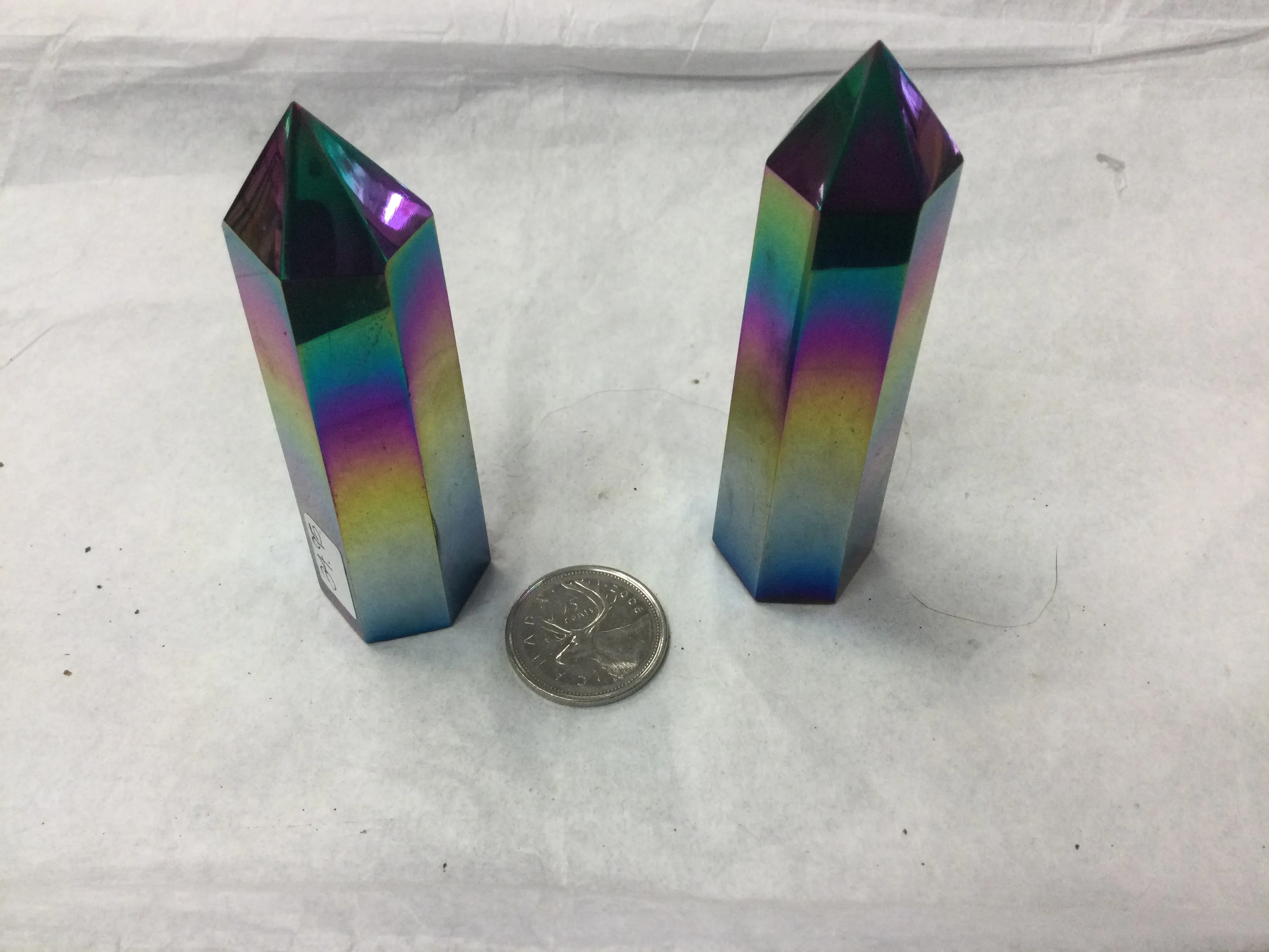 Obsidian titanium point