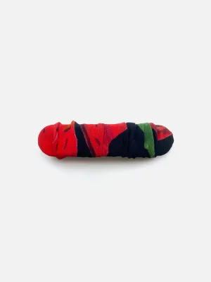 Red & Black Hair Barrette