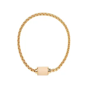 THALASSA YELLOW GOLD CHAIN CHAMPAGNE CHIP MAGNET