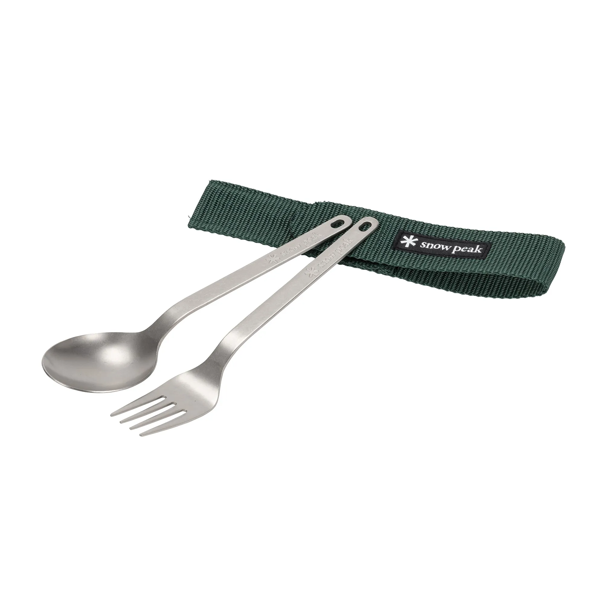 Titanium Fork & Spoon Set