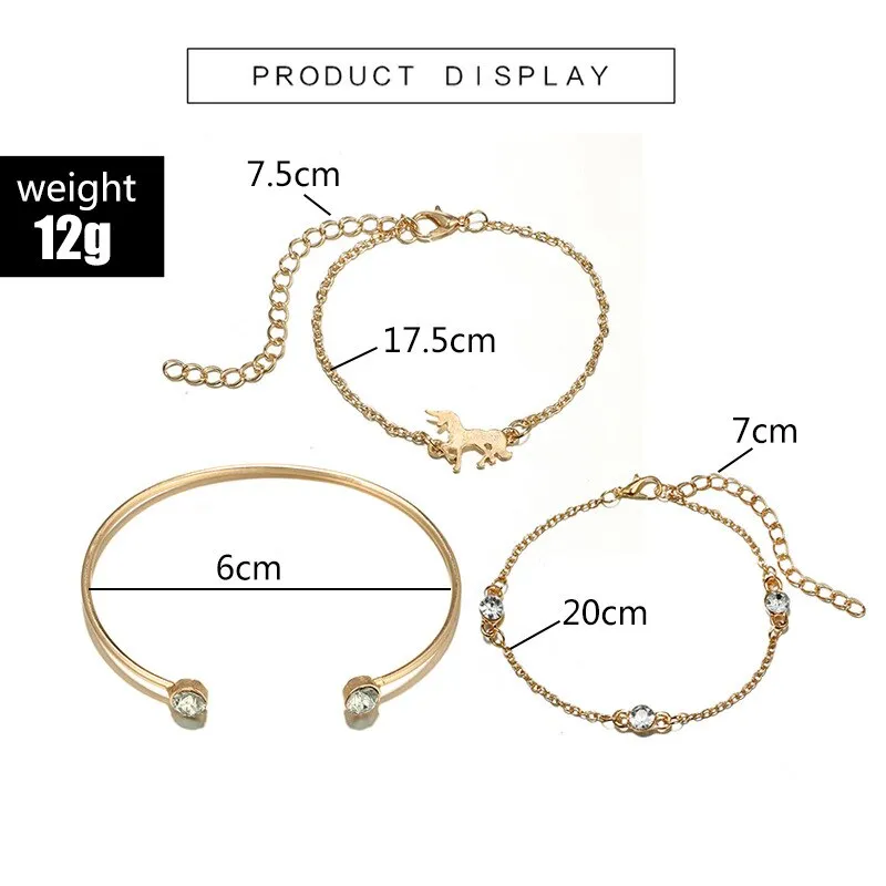 Unicorn Bracelet Set